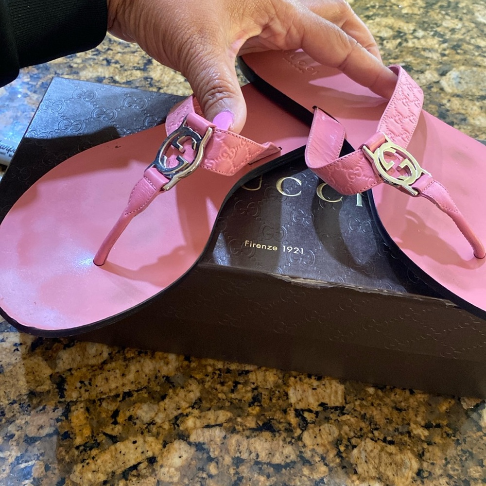 Gucci Sandals Classic Soft Pink